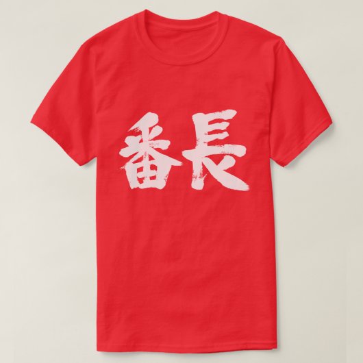 【漢字】少年集団指導者 Tシャツ (デザイン正面)