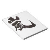 【漢字】嵐 ノートパッド (アングル)
