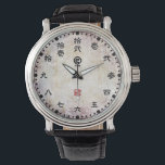 漢字 – 漢字 – 白 腕時計<br><div class="desc">ビンテージな漢字時計。</div>