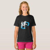 漢字 絆/絆 日本の書道 Tシャツ (正面フル)