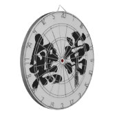 【漢字】虚栄心 ダーツボード (正面左)