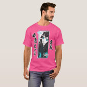 漢字(黒) Tシャツ (正面フル)
