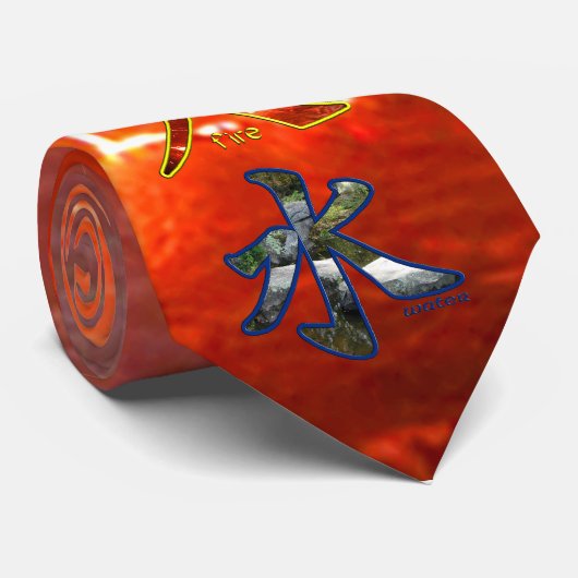 漢字: 4つの要素-タイ ネクタイ (ロール)