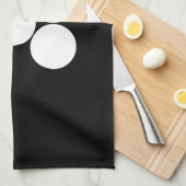 漢数字の1つ星と3つ星 キッチンタオル (四つ折り)