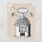 漢方薬を創るための中世の化学 ポストカード (正面/裏面)