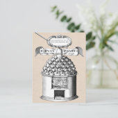 漢方薬を創るための中世の化学 ポストカード (スタンド正面)