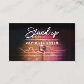 漫才師を立ち上がる 名刺 (正面)