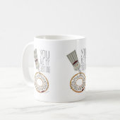 漫画あなたが私のすべてのベーグルの調味料である コーヒーマグカップ (正面左)