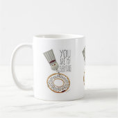 漫画あなたが私のすべてのベーグルの調味料である コーヒーマグカップ (左)