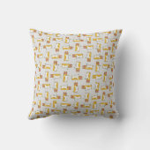 漫画おもしろいのコーギ模様 クッション (裏面)