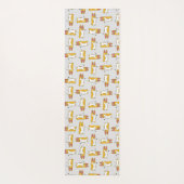 漫画おもしろいのコーギ模様 ヨガマット (裏面)