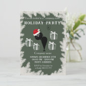 漫画おもしろいのサンタ猫の休日パーティー企業の 招待状 (スタンド正面)