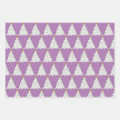 漫画おもしろいのサンタ、トナカイとトイレ転が ラッピングペーパーシート (正面2)