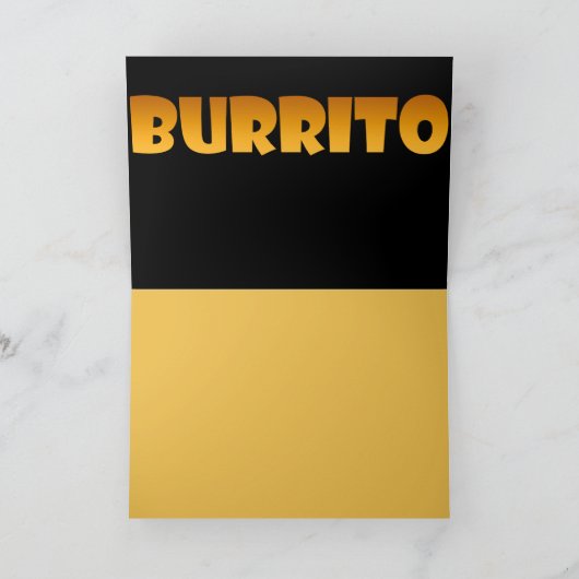 漫画おもしろいのバリ空白のト挨拶カード カード (内部)