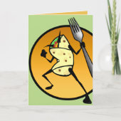 漫画おもしろいのバリ空白のト挨拶カード カード (正面)