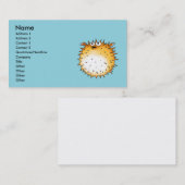 漫画おもしろいのフグデザイン 名刺 (正面/裏面)