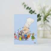 漫画おもしろいのフランスの料理人 ポストカード (スタンド正面)