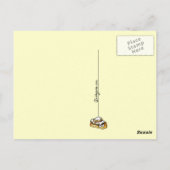 漫画おもしろいのフランスの料理人 ポストカード (裏面)