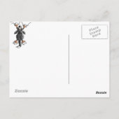 漫画おもしろいのベルネーズマウンテンドッグハガキ ポストカード (裏面)