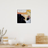 漫画おもしろいのポスター – 古いハグ幻想 ポスター (キッチン)