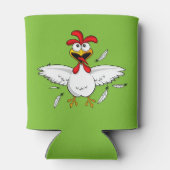 漫画おもしろいの熱狂するチキン・ウィング・フライ 缶クーラー (裏面)