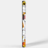 漫画おもしろいの猫グループ Case-Mate iPhoneケース (裏面 / 右)