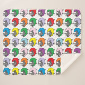 漫画おもしろいの虹の羊 シェルパブランケット (正面(横))