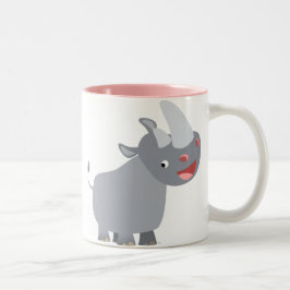 漫画おもしろいのRhino Mug ツートーンマグカップ