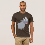 漫画おもしろいのRhino Tシャツ (正面フル)