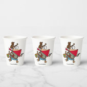 漫画おもしろいカウボーイバンディット泥棒 紙コップ