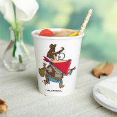 漫画おもしろいカウボーイバンディット泥棒 紙コップ