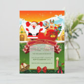 漫画おもしろいサンタクロース 招待状 (スタンド正面)