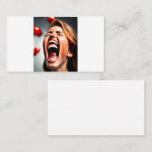 漫画おもしろいデザイン 名刺 (正面/裏面)