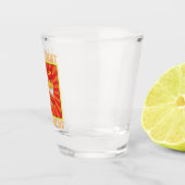 漫画おもしろいホットドッグI得そのDawg ショットグラス (右)