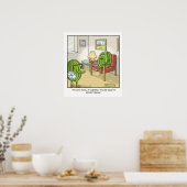 漫画おもしろいポスター – 種なしスイカ ポスター (キッチン)