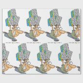 漫画おもしろいマンパニックズ買トイレ紙 ラッピングペーパー (フラット)