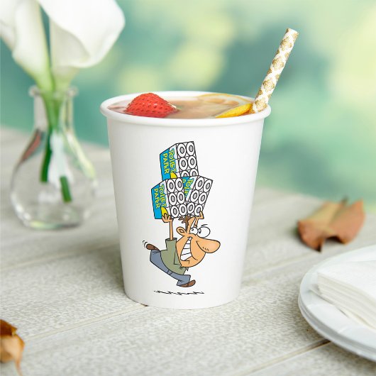 漫画おもしろいマンパニックズ買トイレ紙 紙コップ