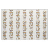 漫画おもしろいモルモット ファブリック (ファットクウォーター)