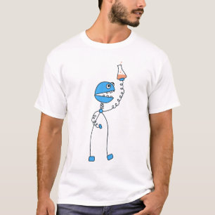 漫画おもしろいロボット化学 Tシャツ