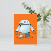 漫画おもしろいロボット ポストカード (スタンド正面)