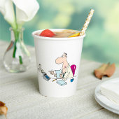 漫画おもしろい会計事務所ユーモア 紙コップ