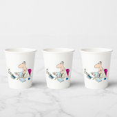 漫画おもしろい会計事務所ユーモア 紙コップ