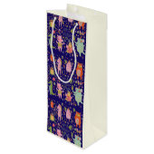 漫画おもしろい動物歌ハッピーバースデー ワインギフトバッグ (裏面アングル)