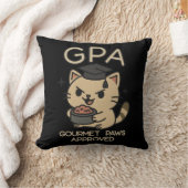 漫画おもしろい学者の猫まぐろ クッション (ブランケット)