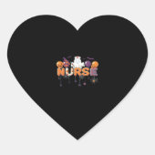 漫画おもしろい幽霊ナース – ホットナースハロウィーンOu ハートシール (正面)