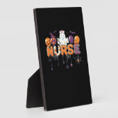 漫画おもしろい幽霊ナース – ホットナースハロウィーンOu フォトプラーク (側面)