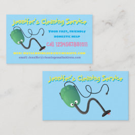 漫画おもしろい掃除機の国内業務 名刺