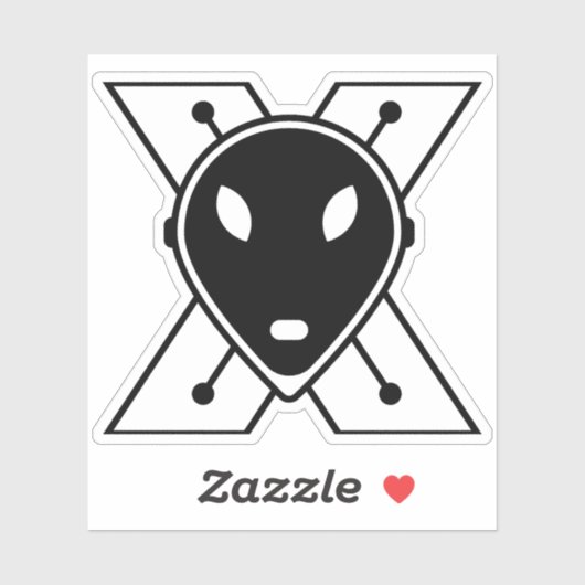 漫画おもしろい文字X シール (シート)