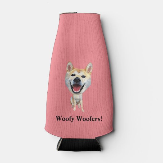 漫画おもしろい柴犬ボトルクール ボトルクーラー (正面)