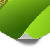 漫画おもしろい牛 ポスター (角)